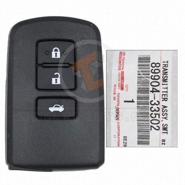 Original Toyota Corolla Camry Hybrid Smart Proximity 2012 P/N: 89904 33502 Frequenz 433 MHz